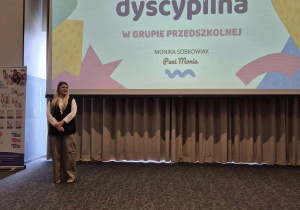 Wystąpienie pani Moniki