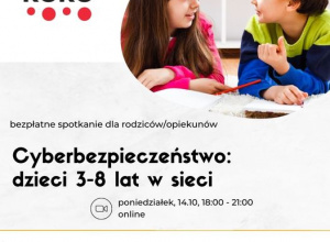 Bezpieczeństwo dzieci w sieci to ważna sprawa! Zaproszenie na szkolenie