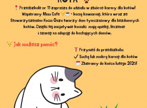 Plakat z okazji zbiórki