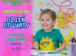 Plakat Dzien otwarty